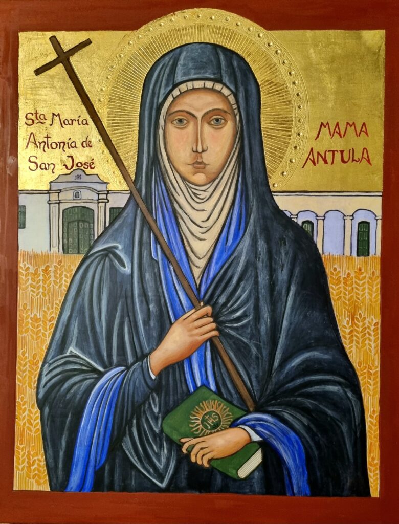 Difunden la primera iconografía de la futura Santa Mama Antula 