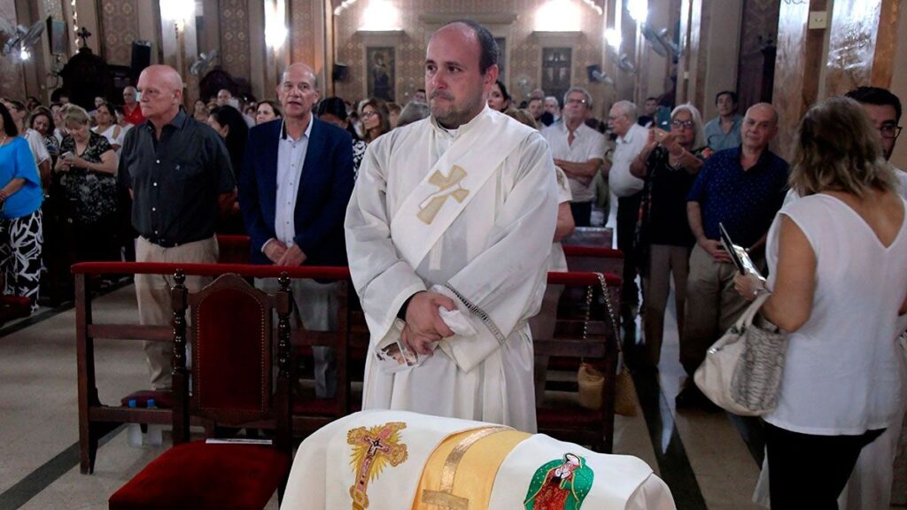 Federico Poldi es el nuevo párroco de Iglesia La Salette en La Banda 